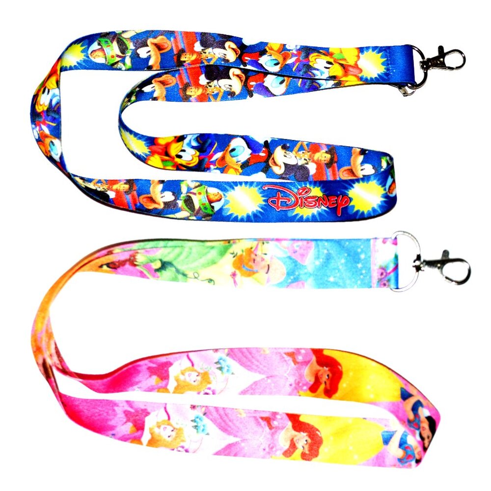 Disney Character & Disney Princess Lanyards (1 of each)